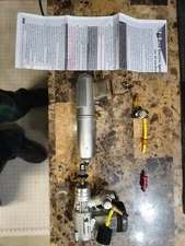 SH GF9 9cc Ignitionless Gasoline Engine,  Runs With Great Compression!!