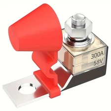 MRBF DC Battery Terminal Fuse Block 200A/250A/300A 58V Kit with Stud 5/16"(M8)