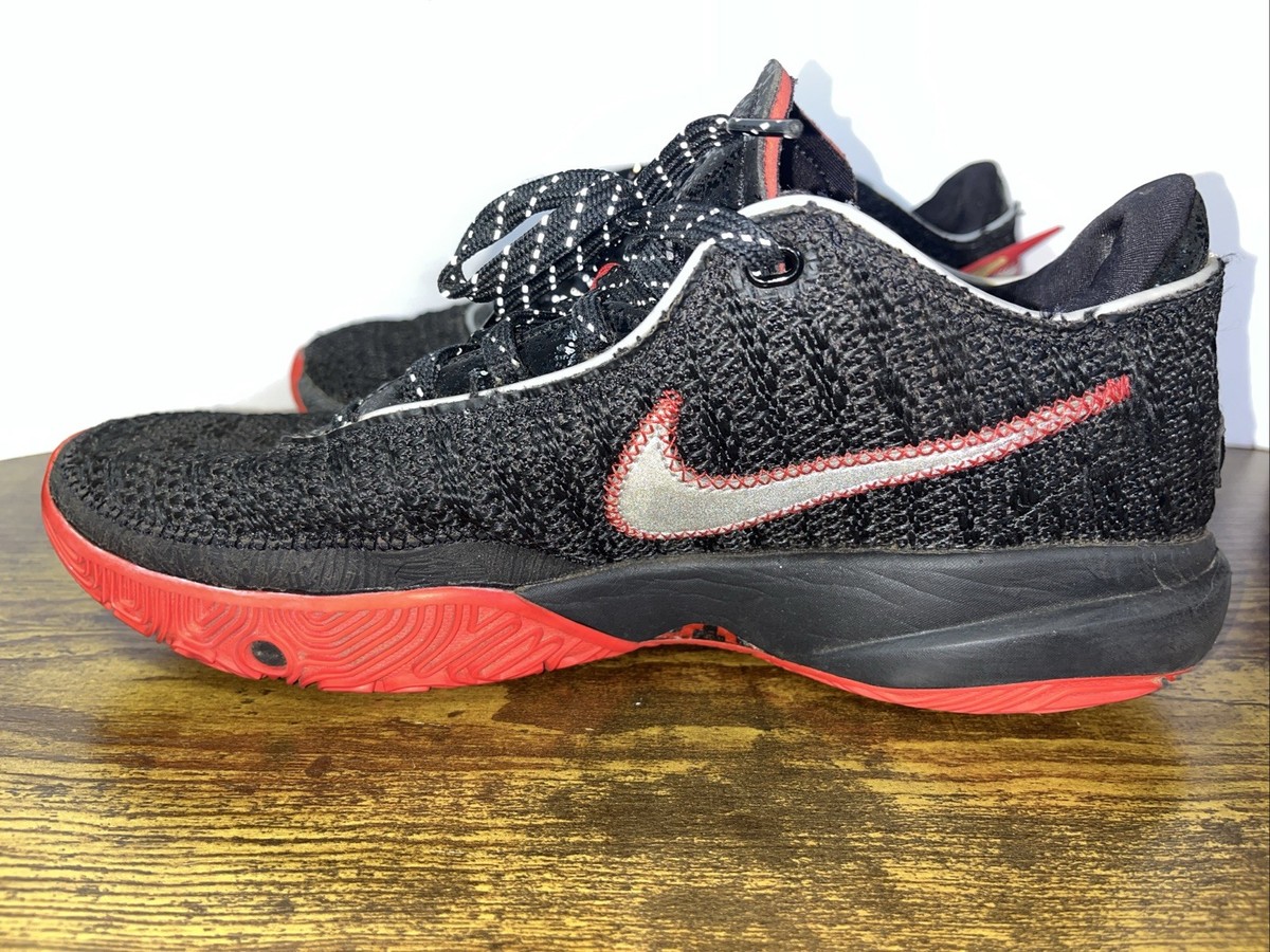 Nike Lebron 20 XX 'Miami Heat' Black University Red Sneaker Mens