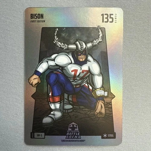 Bo Jackson Battle Arena Update SILVER Battle Foil SBF-5 BISON Josh Allen