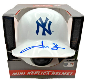 JASON GIAMBI SIGNED MINI HELMET - Rawlings (JSA) New York Yankees