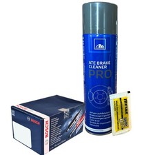 BOSCH Bremsbeläge Hinten + Reiniger + Paste für BMW 1 F40 2 F45 F44 F46 I3 I01