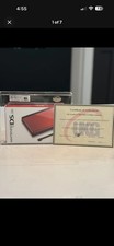 Nintedo DS Lite (crimson red) SEALED VGA GRADED 85 NM +/ SEALED RARE