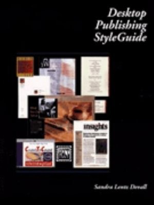 Desktop Publishing Styleguide Taschenbuch Sandra Lentz Devall
