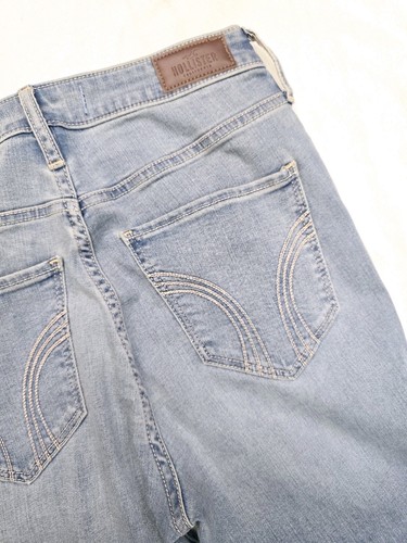NWT Hollister Ultra High Rise Super Skinny Jeans - Ligth Wash - (7 Short 28x28) - Picture 7 of 7