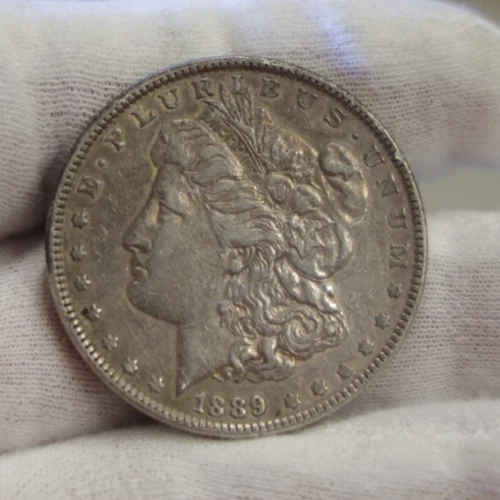 1989  US Morgan Silver Dollar XF+ (Toned).