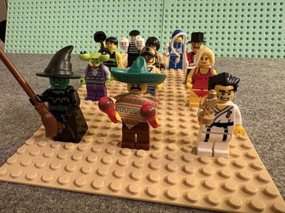 11 LEGO Sammler Minifiguren Serie Konvolut 8684 Col02-8 Col02-1 Col02-9 Col02-4