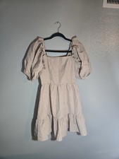 Dress Short Ginger  Cream Forever 21 Size Small