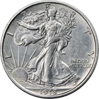 1918-D Walking Liberty Half Choice BU Details Great Eye Appeal Strong Strike