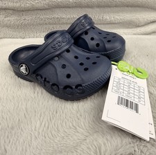 Crocs Toddler Kids Baya Clogs - Navy Blue - Size C6 - New with Tags