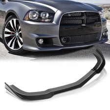3 PCS Front Bumper Lip Spoiler Diffuser Splitter Fit for Dodge Charger SRT8 2...