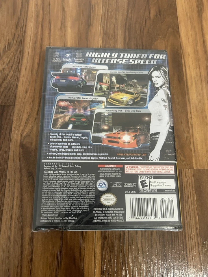 Need for Speed Underground Nintendo Gamecube Video Game Sealed Brand New - Image 4 of 4