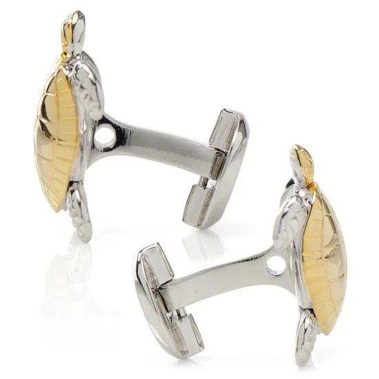 Turtle Movement 3D Cufflinks - Image 4 of 4