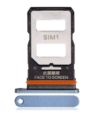 Replacement Sim Card Tray Compatible For Xiaomi Redmi Note 12 Pro 5G (Blue)