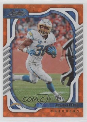 2022 Panini Absolute Orange Mosaic 150/199 Austin Ekeler #88 0m52