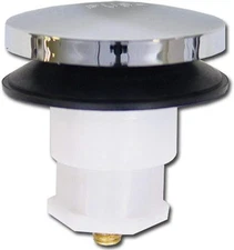 KISSLER & CO. INC Drain Stopper,Plastic,Chrome (58-7153) Chrome 
