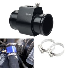 Aluminum Black Water Temp Meter Temperature Gauge Joint Pipe Radiator Sensor ...