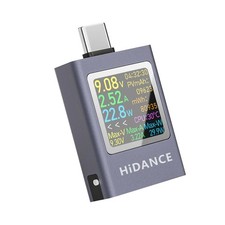 USB C Tester Type C Power Meter Digital Multimeter Voltmeter Ammeter PD3.1 600W