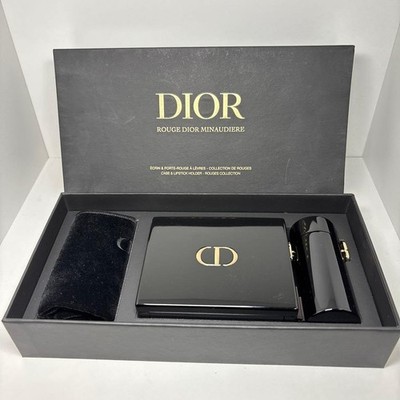DIOR 2022 LIMITED EDITION ROUGE DIOR MINAUDIERE CLUTCH LIPSTICK COLLECTION