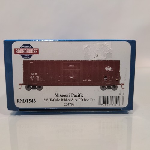 Coche de carga Athearn Roundhouse HO Missouri Pacific 50 ft acanalado Hi-Cube PD MP 254798 | Zustand: New