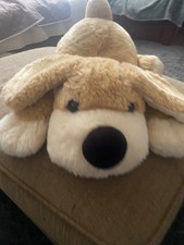 FAO Schwarz Plush Patrick The Pup Stuffed Dog 22" Gently used. Priced to sell