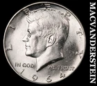 1964-D Silver Kennedy Half Dollar - Choice Gem Brilliant Unc  Lustrous  #L1493