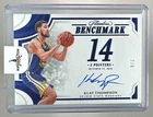 Klay Thompson 2024 Panini Flawless #4 Blue Benchmark Signatures Auto /8