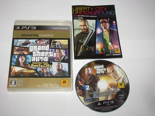 Grand Theft Auto Episodes from Liberty City Japanese PS3 Japan import US Seller