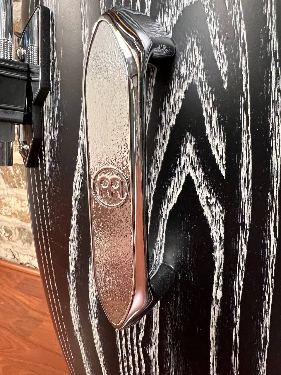 MEINL Woodcraft Series 12-1/2" Tumba Conga Percussion Vintage Black WCO1212VBK-M