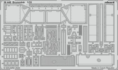 Eduard 36448 1:35 German Brummbar Sd.Kfz.166 Early