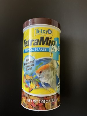 TetraMin plus Tropical Flakes, Cleaner and Clearer Water Formula 7.06 Ounce