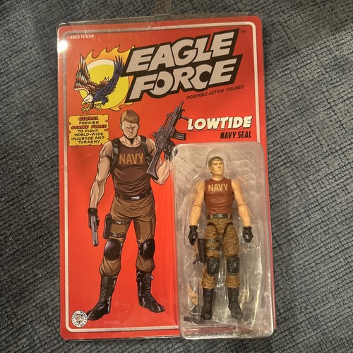 Eagle Force Lowtide Fresh Monkey Fiction action Figure 1:18 -complete