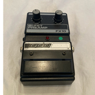 DOD FX10 Bi-Fet Preamp Effects Pedal, Analog, For Electric Guitar