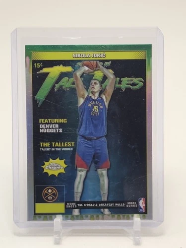 2025 Topps Chrome Nikola Jokic Refractors (RAW)