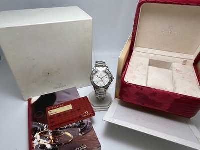 Omega Great White GMT 2538.20 with box and Pictogram Card (excellent condition)