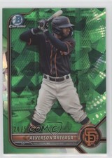 2022 Bowman Chrome Draft Sapphire Edition Green 24/50 Aeverson Arteaga 0c3e