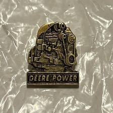 VTG John Deere Power Hat / Lapel Pin Farm Equipment Machinery Motor - Sealed
