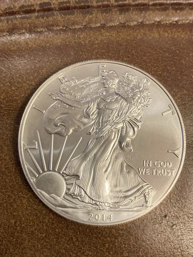 2014 1 oz Silver American Eagle Brilliant Uncirculated