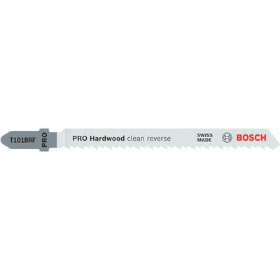 Bosch PRO Hardwood clean reverse T101BRF Stichsägeblatt, 100 mm, 25 Stück
