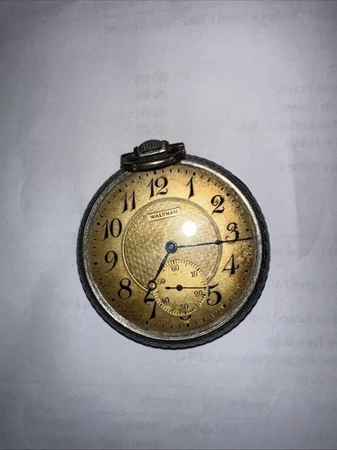 Antique Men's American Waltham Watch Co. Hunting Case Pocket Watch