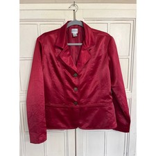 Chico  s size 2 or medium red blazer jacket