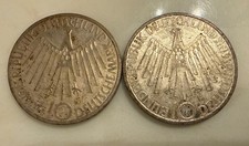 2 1972-J Germany 10 Marks Munich Olympics Silver Coin, “In München”