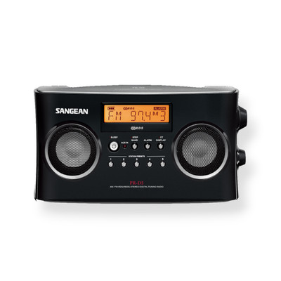 SANGEAN PR-D5 AM/FM-RDS Digital Tuning Stereo LCD Screen Radio| New | Open Box