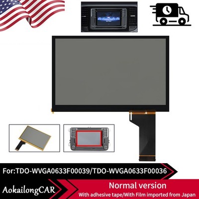 6.5'' TDO-WVGA0633F00039 For MIB STD2 200 680 600 Glass Touch Screen Digitizer