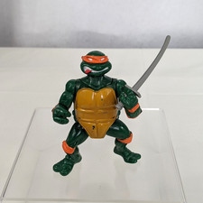 1991 Playmates Teenage Mutant Ninja Turtles Head Droppin' Mike Action Figure Toy