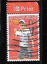 BELGIUM BELGIAN SC# 1993 2003 TENNIS  COMMEMORATIVE OLD VF USED CLASSIC STAMP