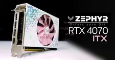 Zephyr RTX4070 ITX GPU GDDR6X TDP-200W 12G 8PIN 3*DP+HDMI 172*123*42MM