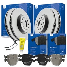 ATE CERAMIC Bremsensatz + WK MERCEDES GLK-KLASSE VORN &Oslash;330 HINTEN &Oslash;300 CERATEC