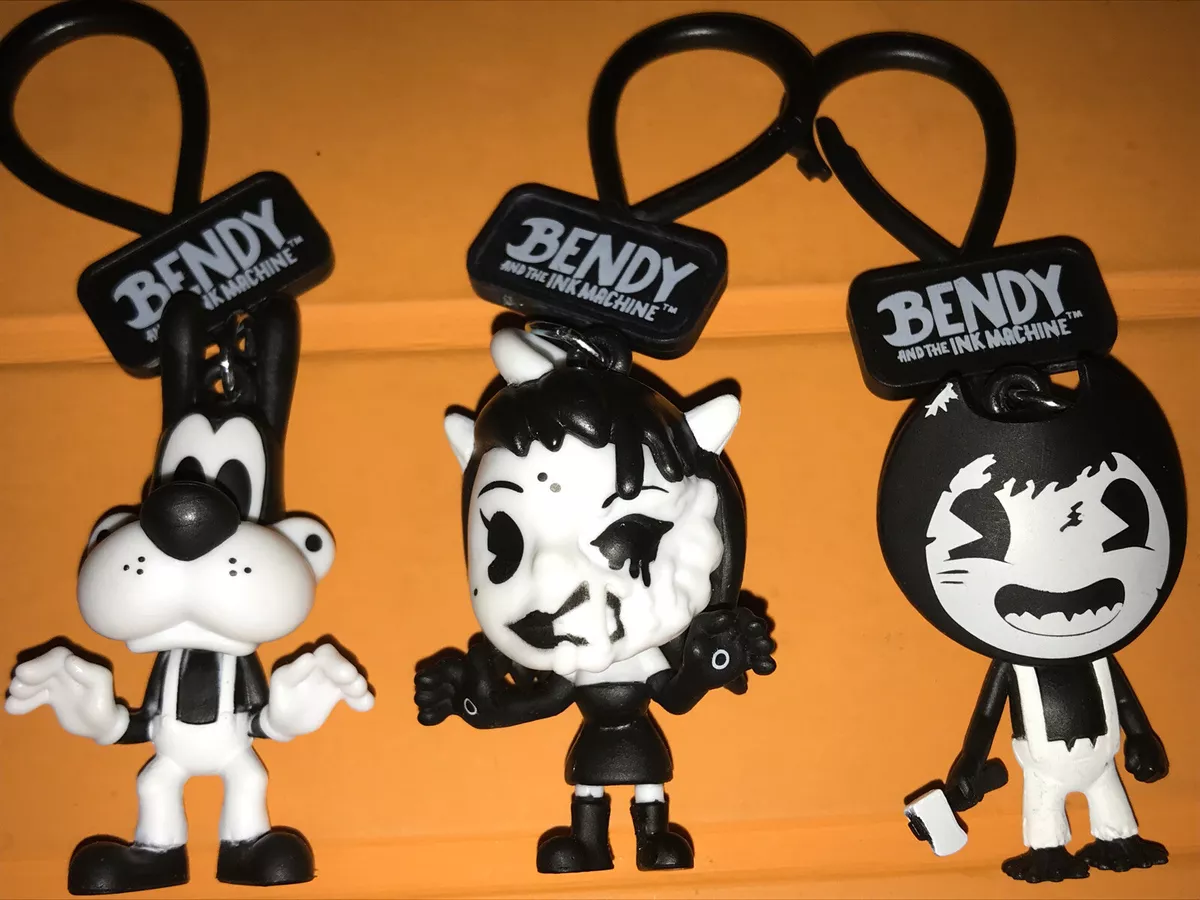 BENDY and the INK MACHINE SET OF 3 SERIES 2 COLLECTOR CLIPS _NEW