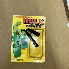 1976 Incredibile Pugno Volante Hulk RARO - Funstuf - Confezione Danneggiata